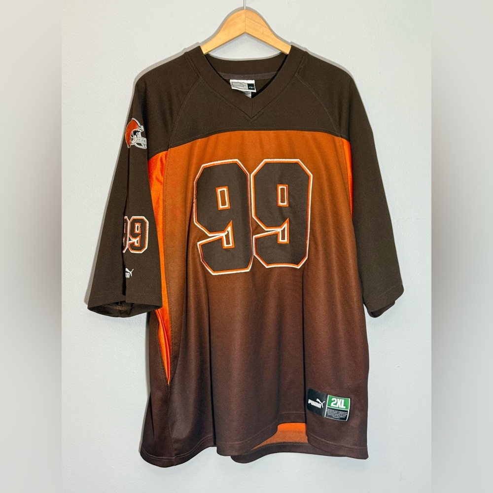 Vintage Puma Cleveland Browns NFL Jersey | 2XL